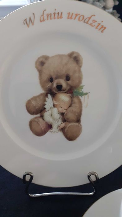 Zestaw 3el porcelana dla dziecka urodziny