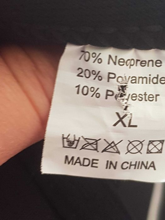 Spodenki Neoprenowe wyszczuplające XL