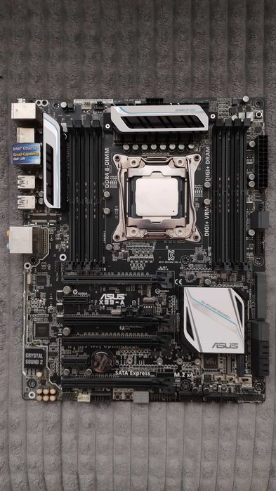 Sprzedam Płytę Główną ASUS X99-A + Procesor INTEL I7 3.30GHZ