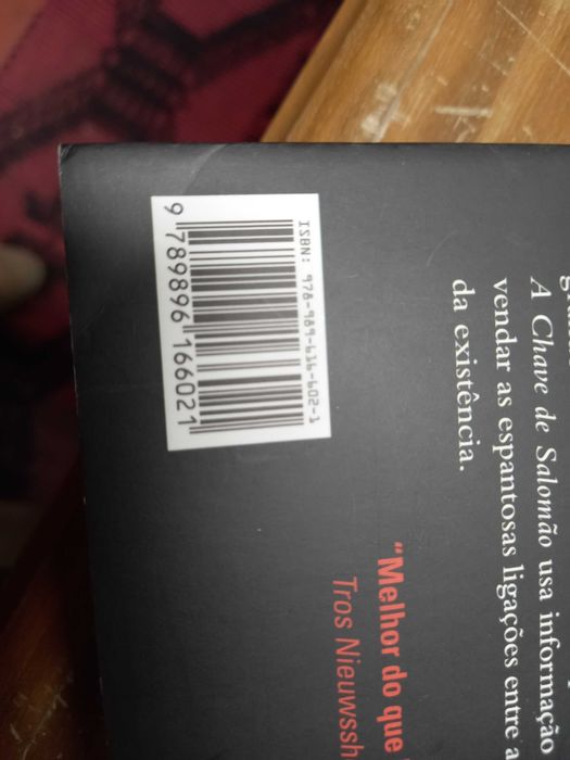 Livro: A Chave de Salomão - José Rodrigues dos Santos