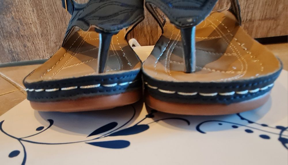 Nowe bez metki sandały japonki boho 37, mega lekkie