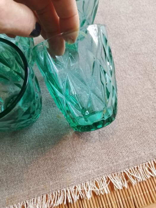 Piękne szklanki rose tulipani diamonti 250 ml