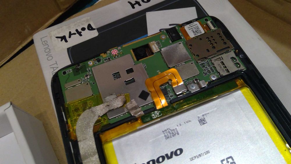 Tablet Lenovo model nieznany (prawdopodobnie A3500) L133