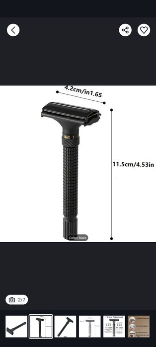 Máquina saftey razor