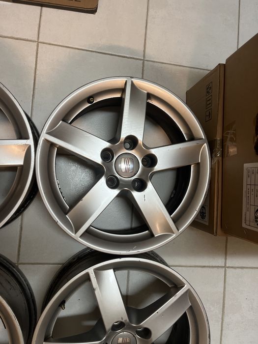 Jantes 16” 5x112 originais Seat Alhambra vw golf caddy seat leon skoda audi a3 a4 b5