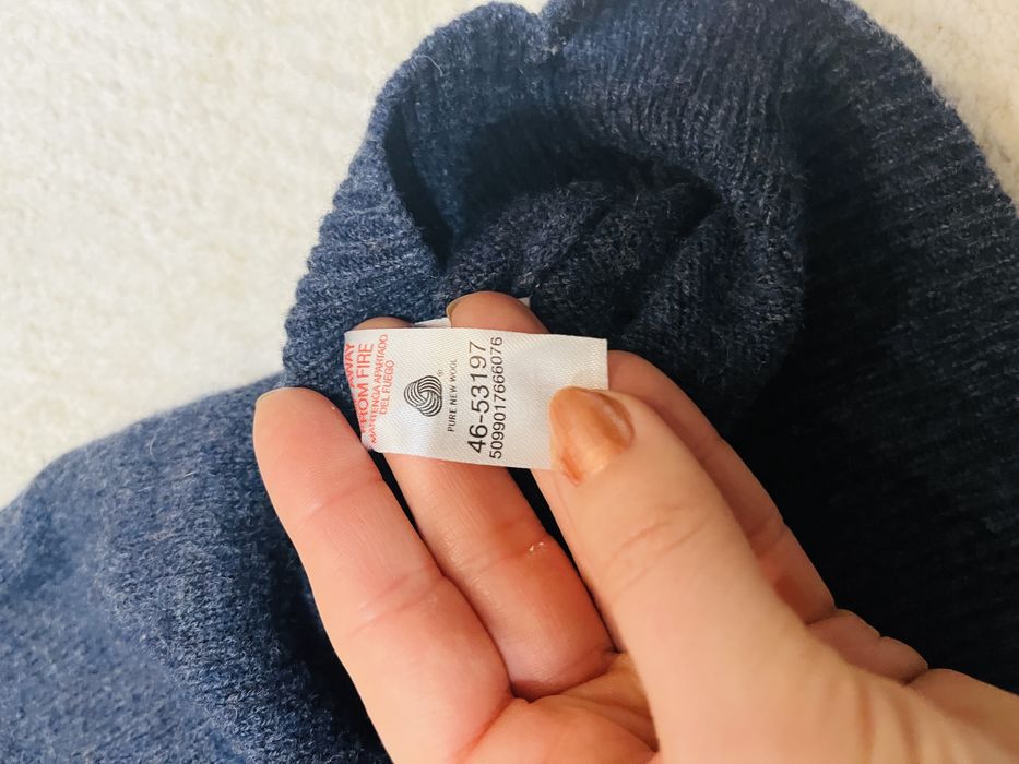 Sweter 100 % wełna pure wool