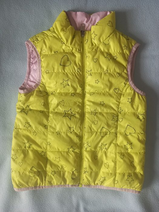 Kamizelka ocieplana bezrękawnik 110 cm BENETTON 4-5 lat