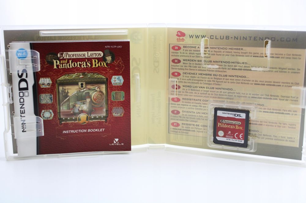 Professor Layton And Pandora's Box Nintendo Ds Pudełkowa