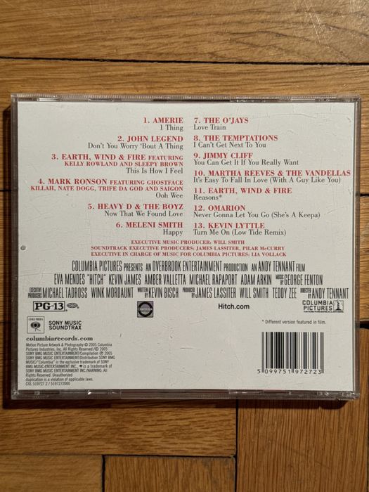 CD Hitch - muzyka z filmu