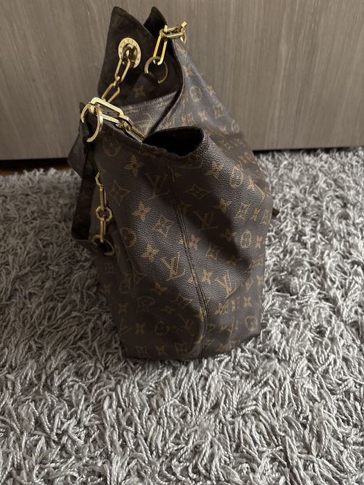 Torba LV duża brązowa