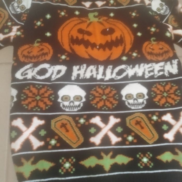 Sweter na Halloween na 134/140 cm