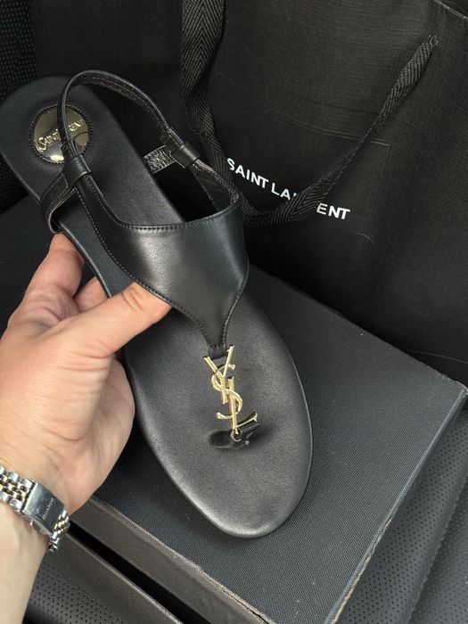 Босоніжки YSL 38 шкіряні