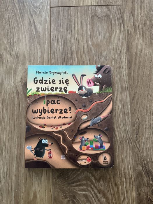 Ksiazeczka gdzie sie zwierze spac wybierze