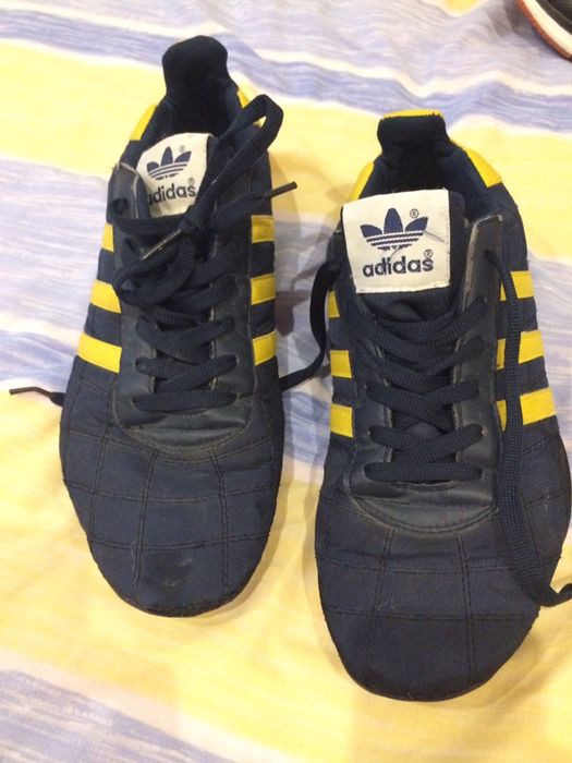 Buty adidas granat zolte