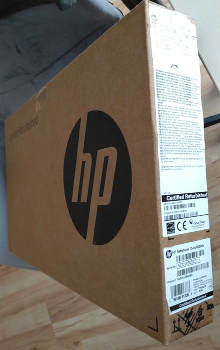 Laptop HP 15-DY0029DS Celeron N4020 1.10GHz 512GB eMMC 16GB 15.6" kolorowy
