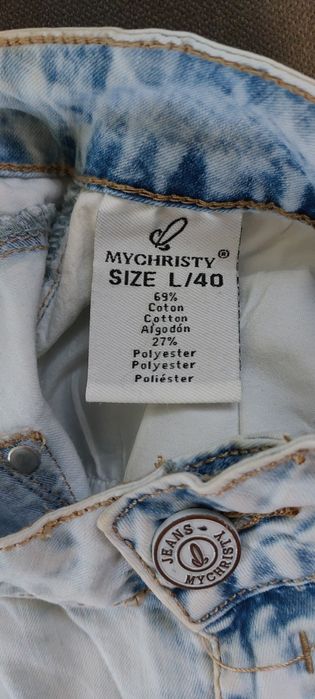 Spodnie  L/XL (2 szt)(cieniutkie a la jeans)
