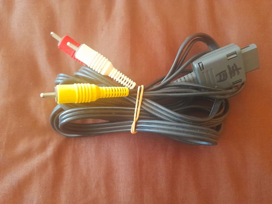 GameCube - leitôr de discos + cabo audio/video