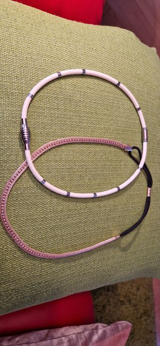 Dwa naszyjniki/kolie