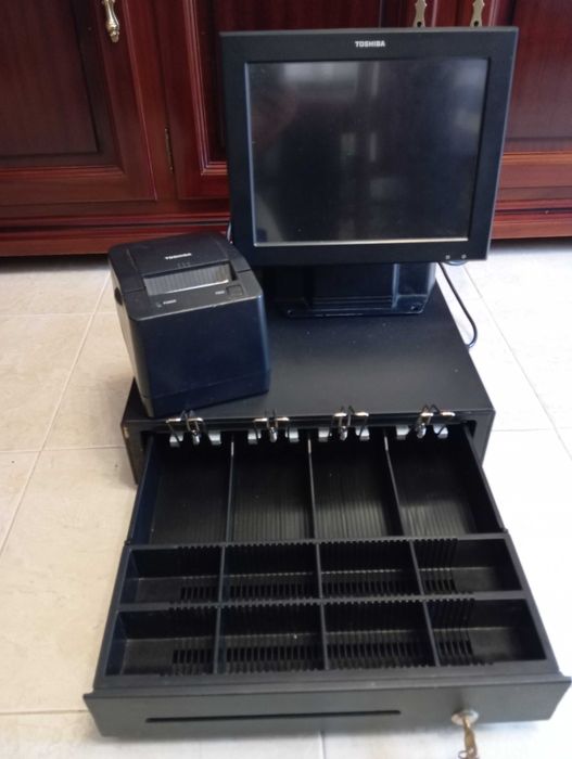 Conjunto POS Completo c/ gaveta + impressora