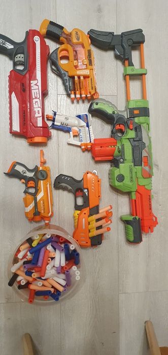 Zestaw Nerf z strzałkami