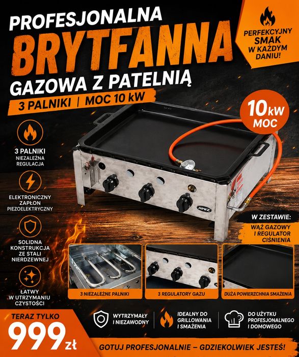 Grill gazowy nowy
