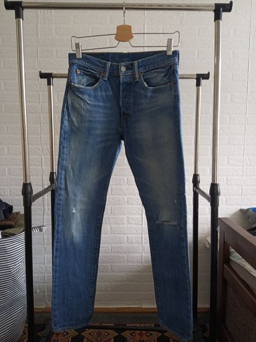 Levis 501 podnie dżinsowe męskie