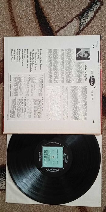 lp jazz Duke Ellington And His Famous Orchestra And Soloists Mono USA