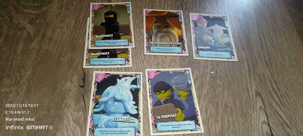 lego ninjago karty seria nr 8