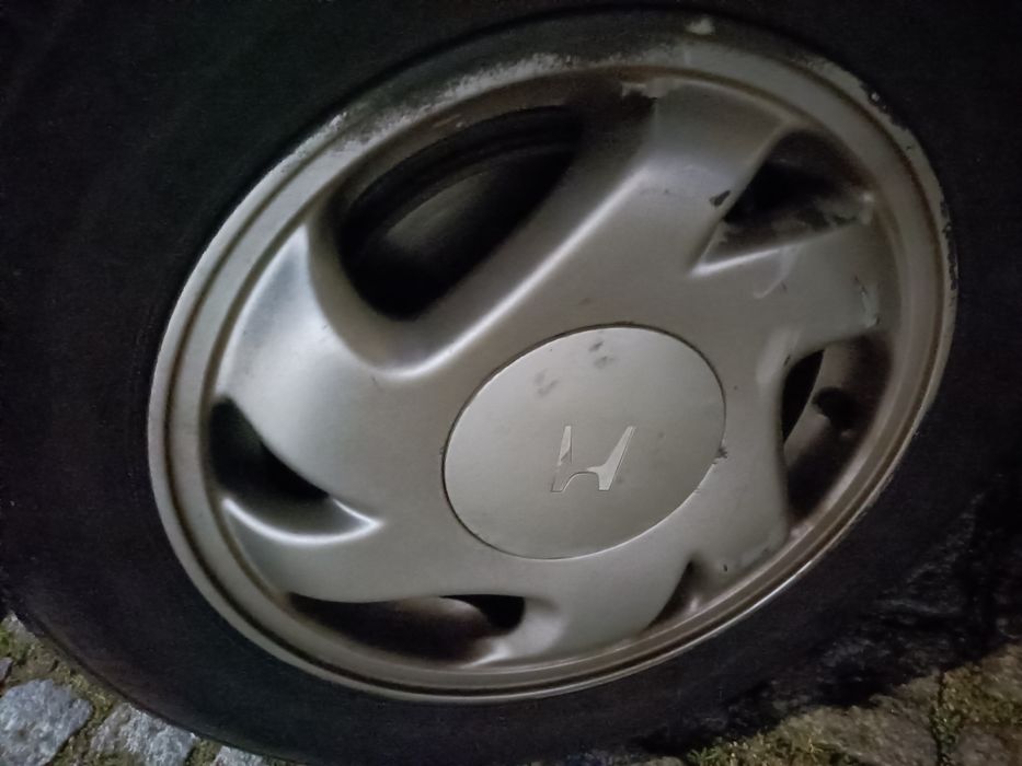 Honda Civic CRX Si - Jantes Liga Leve Originais - 14" raras + 4 Pneus