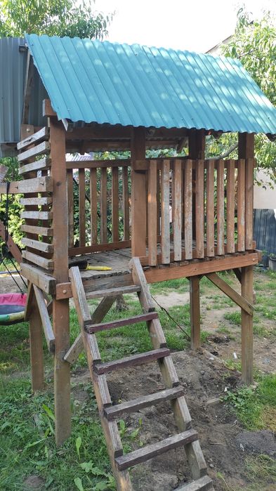 domek drewniany dla dzieci