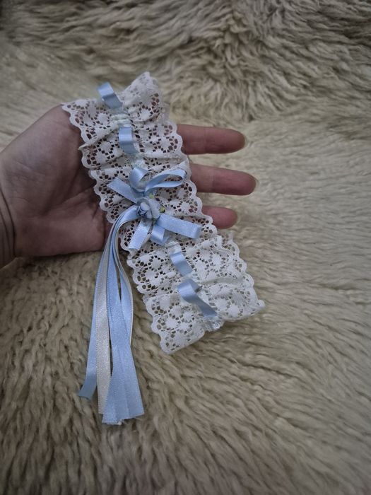 Подвязка на ногу для невесты