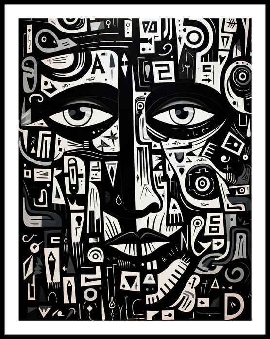 Plakat 50x65cm Labirynt Myśli