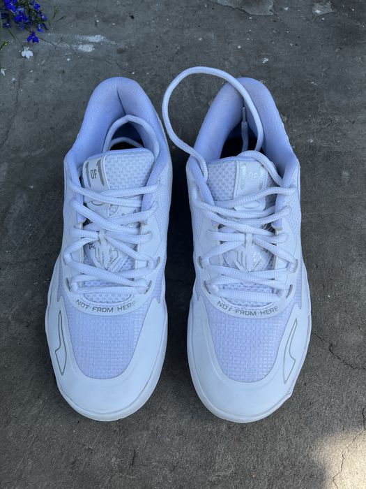Баскетбольні кросівки Puma MB.01 Lo "Triple White" (Оригінал)