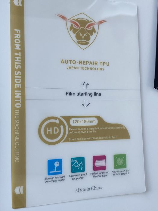 Гидрогелевая пленка Samsung S24 Ultra iPhone Xiaomi гідрогелева плівка