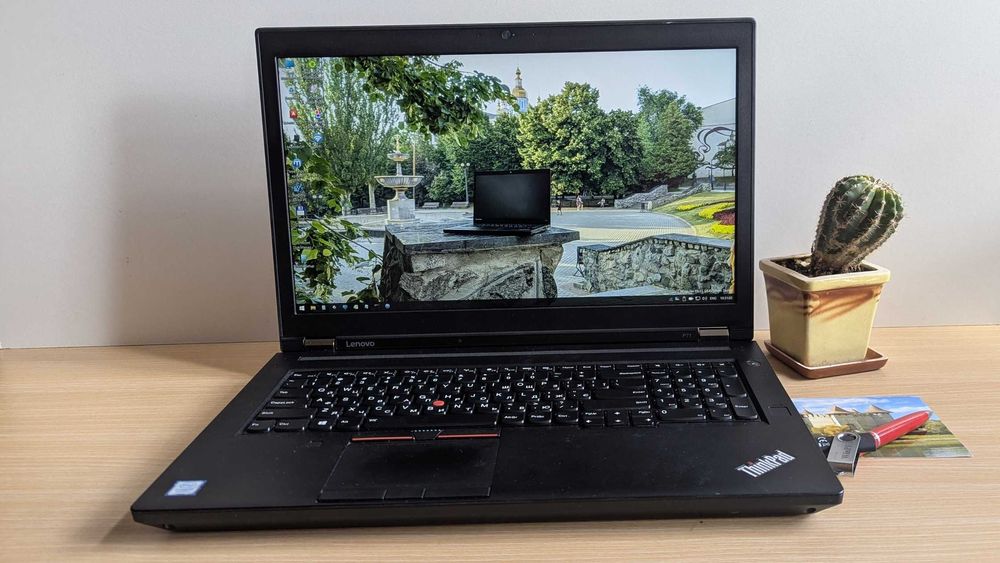 Потужна робоча станція Lenovo ThinkPad P71 з 17.3" екраном на І7, NVidia Quadro M620 \16 гб\IPS\ssd 256 Gb