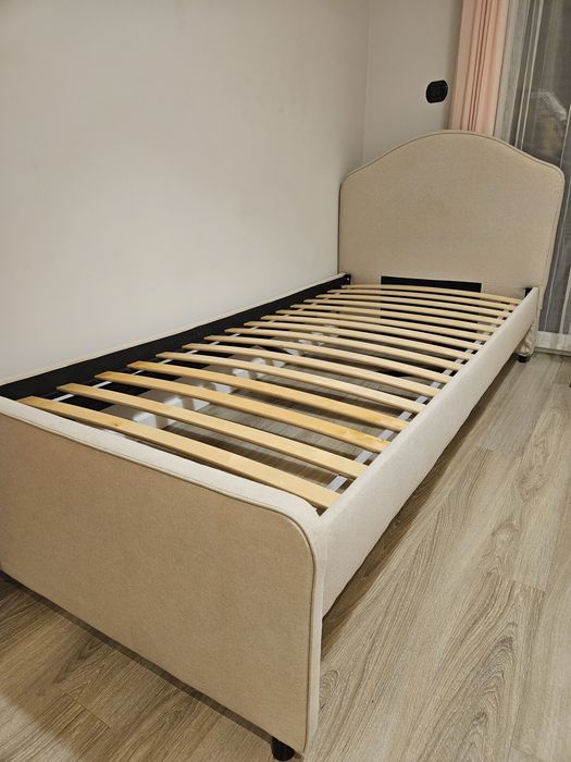 Vendo cama IKEA Hauga bege 90x200cm