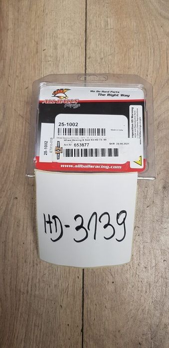 Zestaw łożysk koła All Balls Racing 25-1002 Harley Davidson