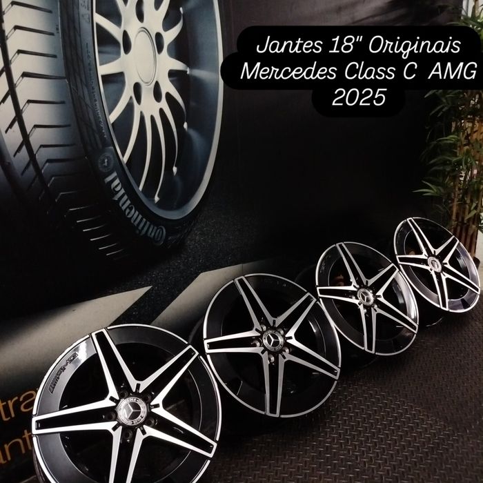 Jantes 18" Originais Mercedes Class C AMG 2025