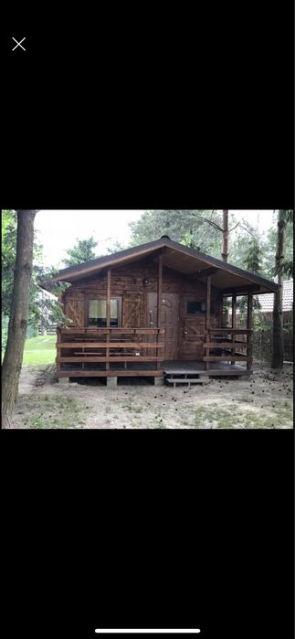 Domek letniskowy 4osobowy zejście nad jezioro, basen