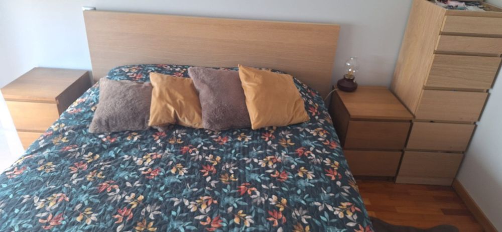 Quarto de casal completo modelo Ikea