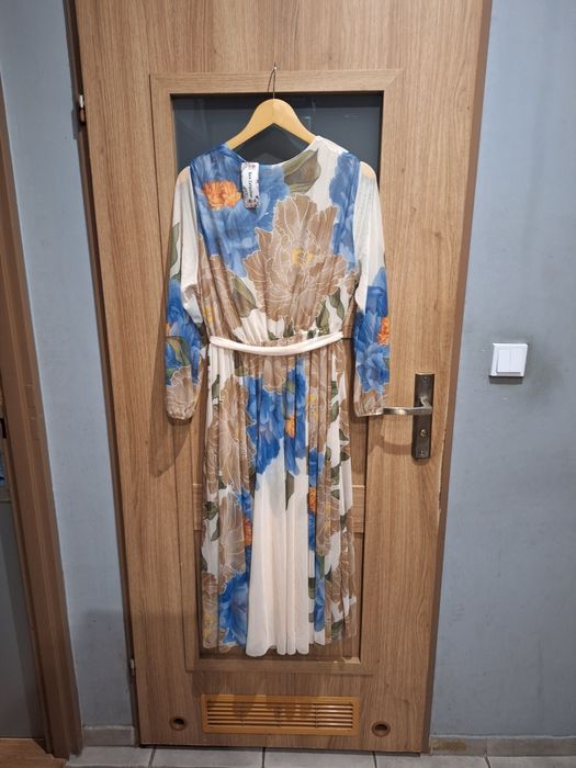 Nowa cudowna sukienka 46/48 święta sylwestra bal