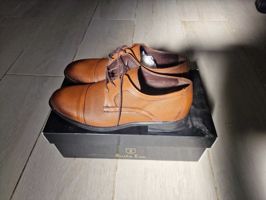 Sapatos Clássicos Homem Castanhos S.40 EU