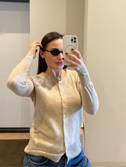 100 % преміум кашемір кардиган S стиль cos massimo old money