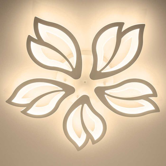 Люстра LED з пультом АSТRА 80W стельовий світлодіодний світильник лед