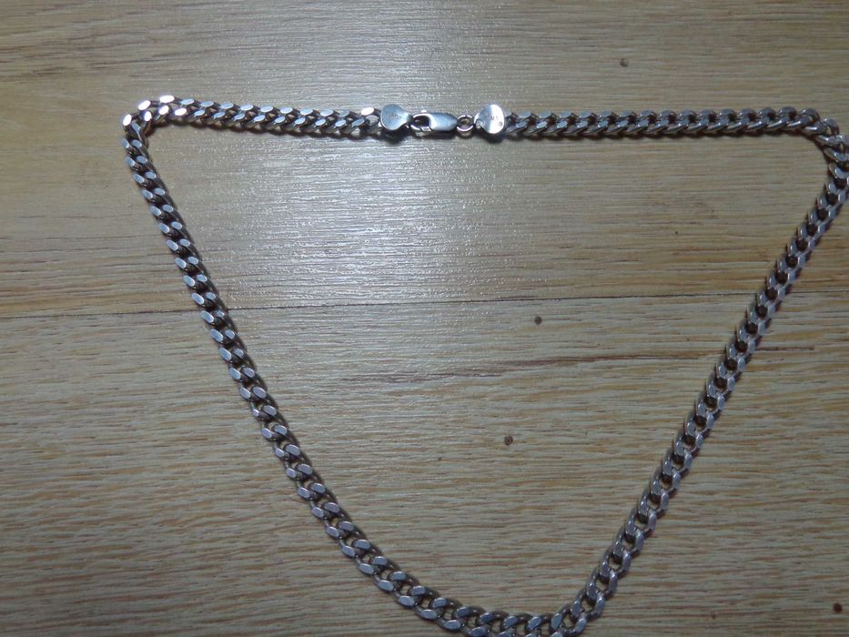 Srebrny męski łańcuch pancerka 925 - 45gr