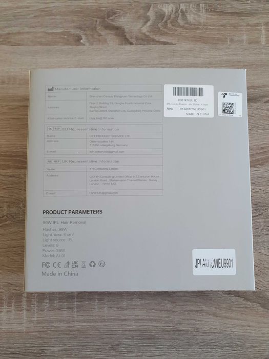 Laser removedor de pêlos - IPL hair removal zkmagic