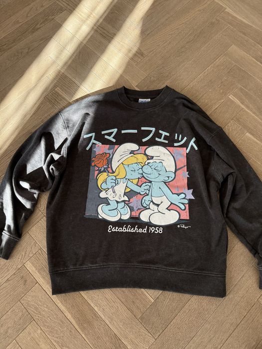 Bluza Primark z motywem Smerfow
