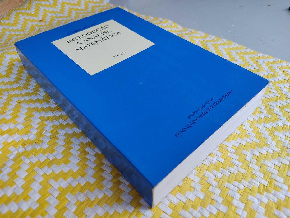 Introdução à análise matemática 
 J. Campos Ferreira
