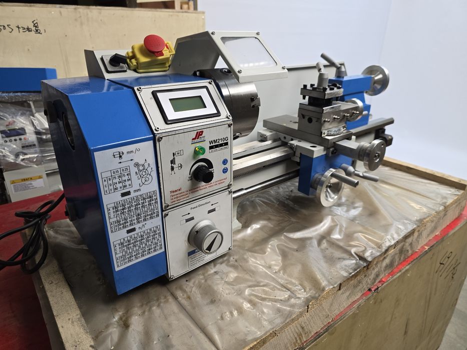 Токарно-винторезный станок WM210G 210x600 900W JPAuto Industrial