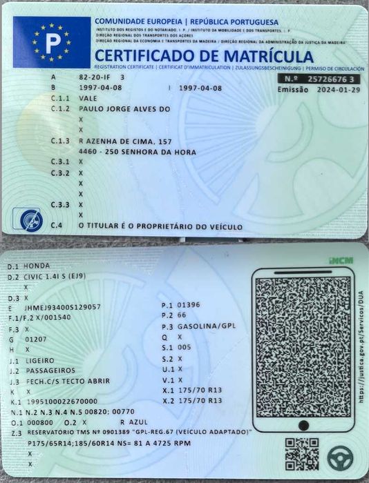 carro honda civic 1.4I S; gasolina/Gpl, 1997